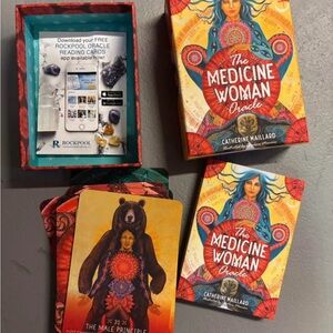 The Medicine Woman Oracle Deck Catherine Maillard